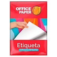 Etiqueta Office Paper Brillante 180g por 25 Hojas A4